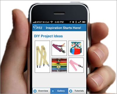 Dritz Product Info Mobile Site